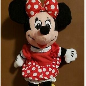 Disney DisneyLand Minnie Mouse Stuffed Plush Baby 15" Tall